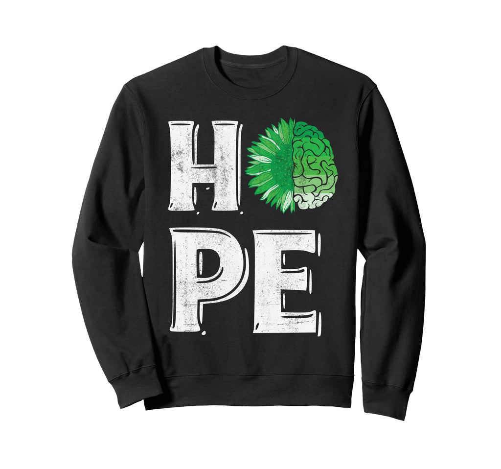 Hope Mental Health Mental Health Sweatshirt - Minimalist Print Men Women - T-Shirt, Sweatshirt, Hoodie