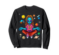 Hippie Alien Yoga Meditation Sweatshirt - Fun Novelty Design for Adults - T-Shirt, Sweatshirt, Hoodie