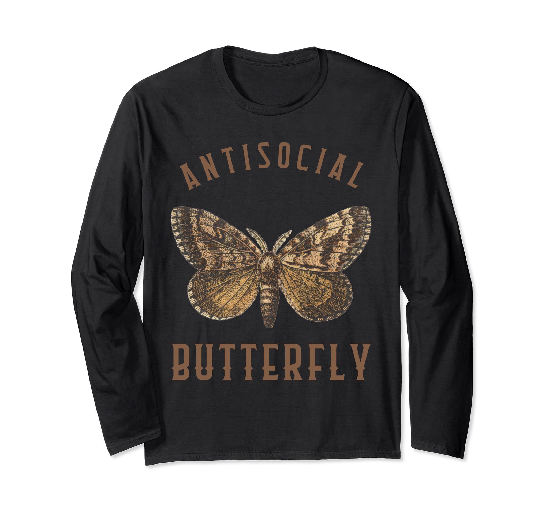 Funny Introvert Antisocial Butterfly T-Shirt - Fun Novelty Design Unisex - T-Shirt, Sweatshirt, Hoodie