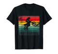 Motocross Dirt Bike Rider Rainbow T-Shirt - Fun Novelty Design Men Women - T-Shirt, Sweatshirt, Hoodie