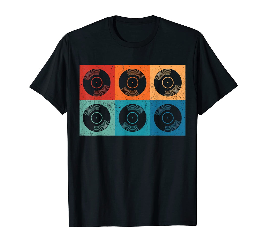 Vinyl Schallpaltte Record Player T-Shirt - Streetwear Style for Adults - T-Shirt, Sweatshirt, Hoodie
