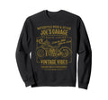 Joes Garage Motorcycle Name Joe Sweatshirt - Trendy Graphic for Adults - T-Shirt, Sweatshirt, Hoodie