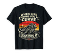 Christian Motorcycle Biker When Life T-Shirt - Trendy Graphic Unisex - T-Shirt, Sweatshirt, Hoodie