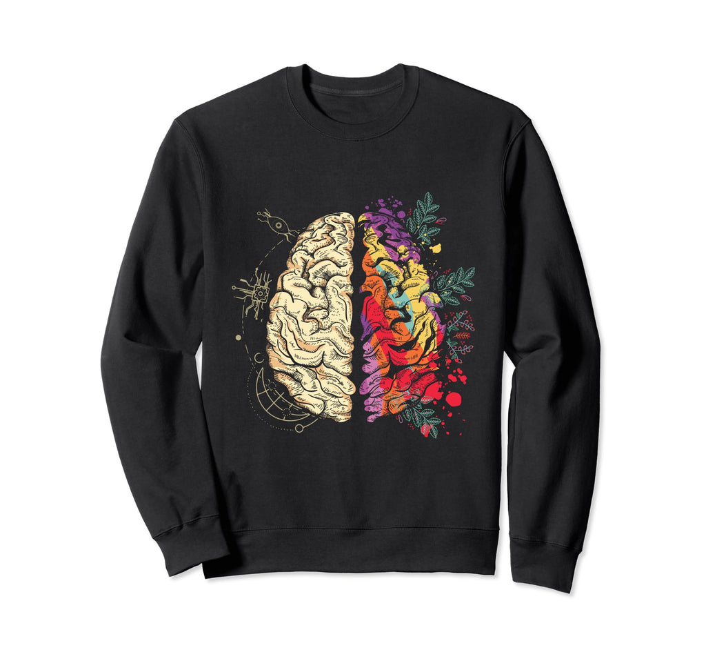 Psychology Mental Health Awareness Sweatshirt - Custom Art Print Men Women - T-Shirt, Sweatshirt, Hoodie