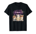 Cosmic Cuddles Kitty Cats Y2K Throwback T-Shirt - Custom Art Print Unisex - T-Shirt, Sweatshirt, Hoodie