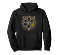 Revolver Gun Cylinder Western Cowboy Lucky Hoodie - Novelty Apparel Unisex - T-Shirt, Sweatshirt, Hoodie