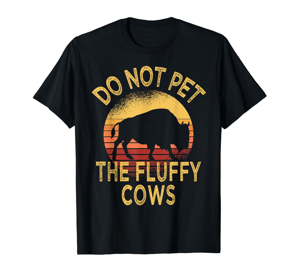 Funny Sunset Bison Desert Cactus T-Shirt - Casual Everyday Wear Men Women - T-Shirt, Sweatshirt, Hoodie