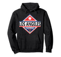 Los Angeles California Usa America Hoodie - Fun Novelty Design Unisex - T-Shirt, Sweatshirt, Hoodie