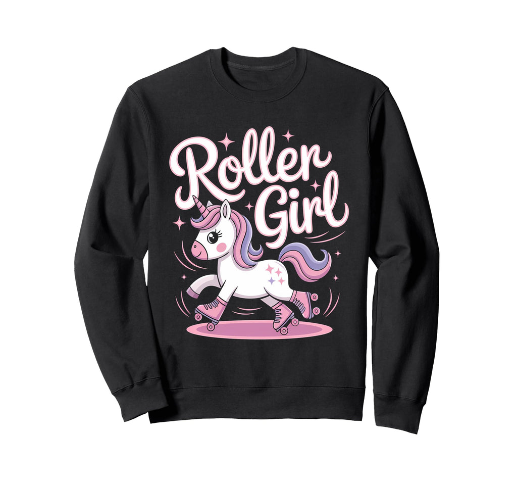 Roller Skater Roller Skating Sweatshirt - Fun Novelty Design for Adults - T-Shirt, Sweatshirt, Hoodie