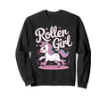 Roller Skater Roller Skating Sweatshirt - Fun Novelty Design for Adults - T-Shirt, Sweatshirt, Hoodie