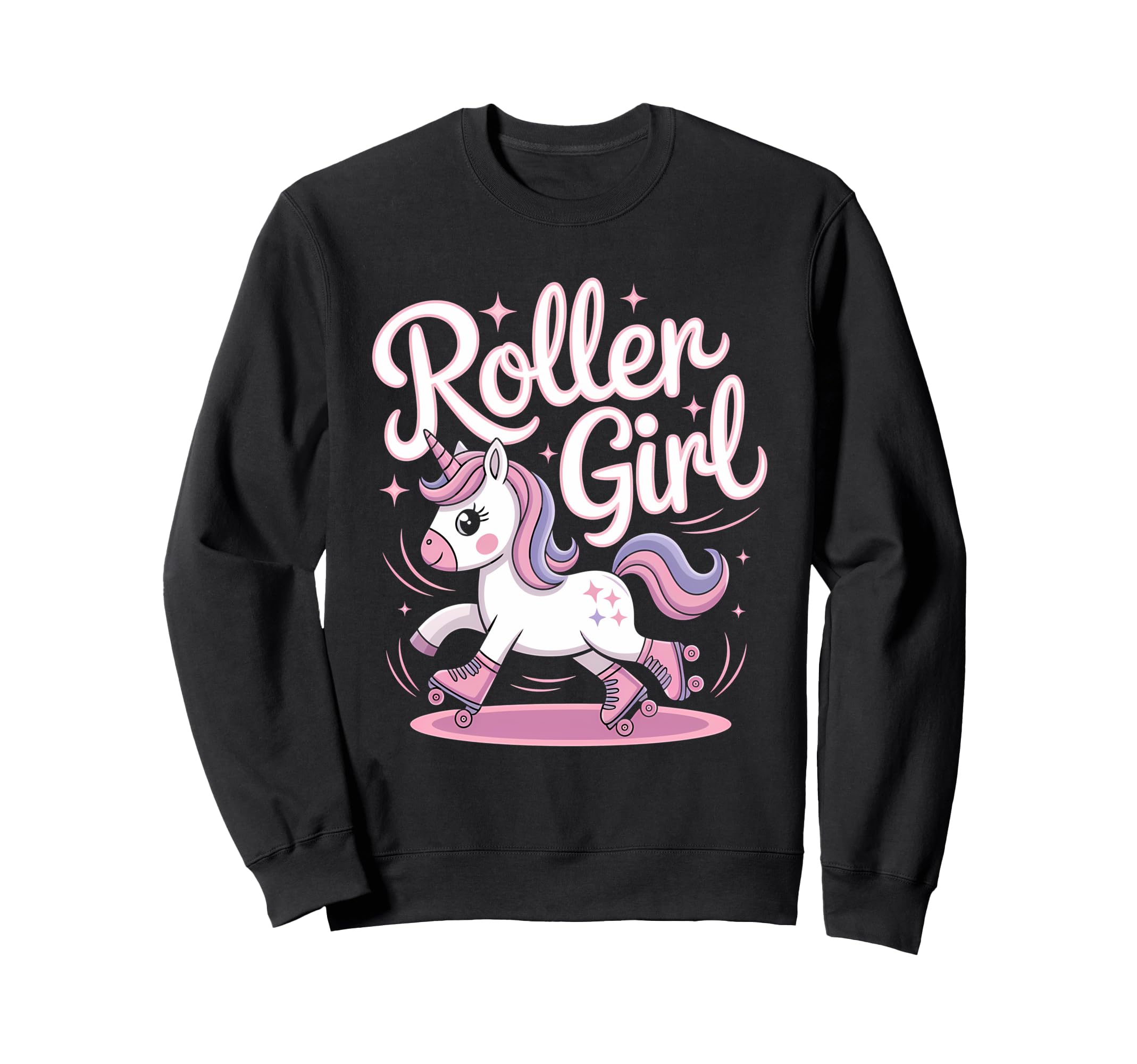 Roller Skater Roller Skating Sweatshirt - Fun Novelty Design for Adults - T-Shirt, Sweatshirt, Hoodie