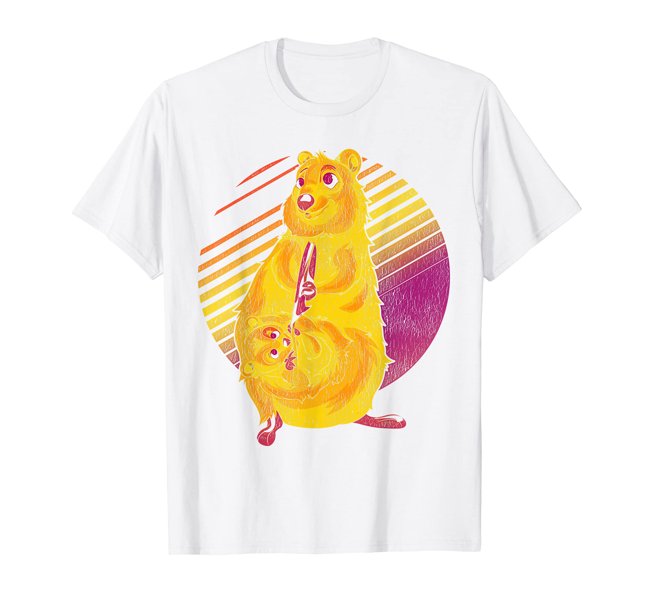 Synthwave 90S Art Vaporwave Animal T-Shirt - Aesthetic Graphic for Adults - T-Shirt, Sweatshirt, Hoodie