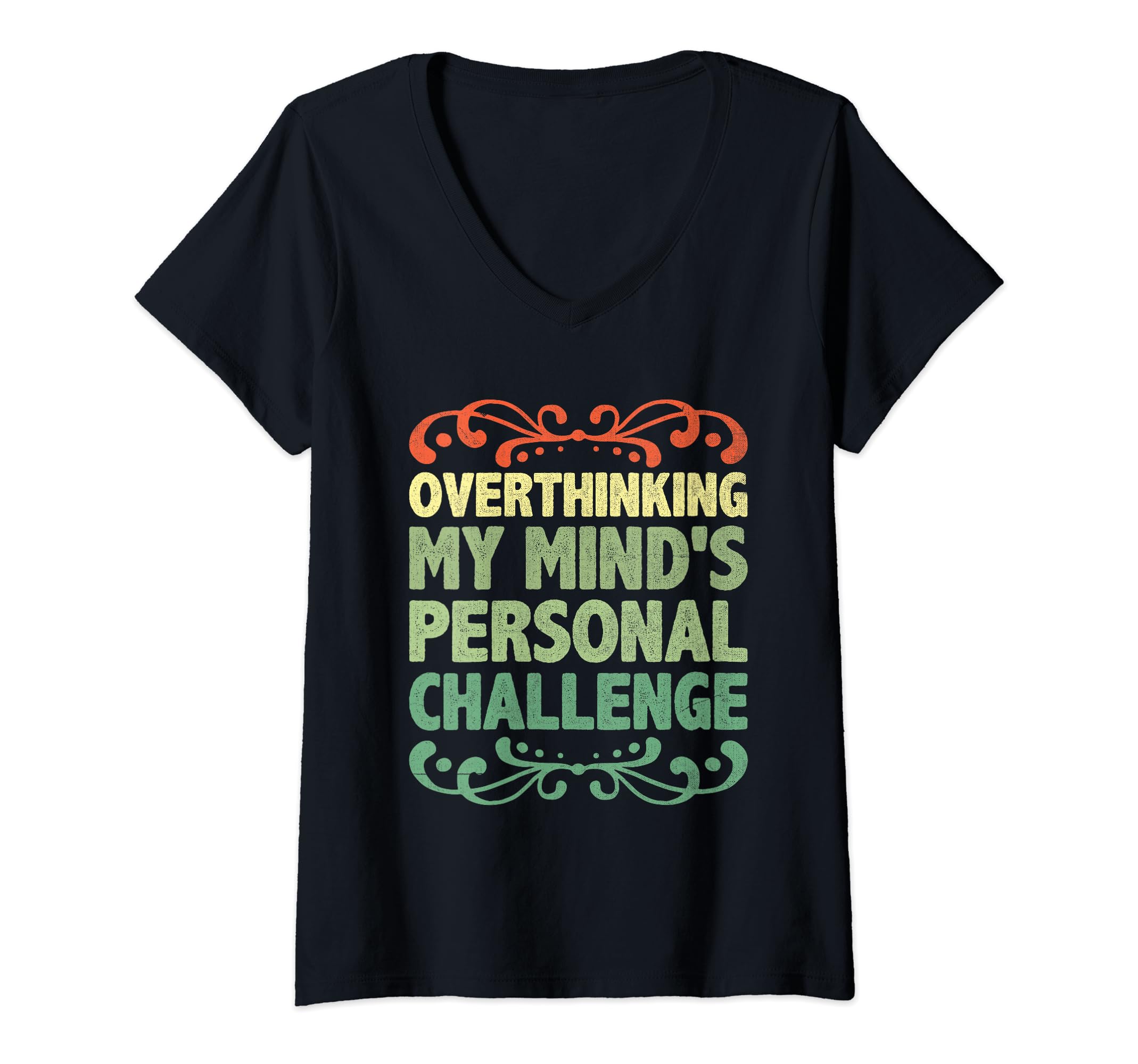 Overthinking Overthinker Funny T-Shirt - Casual Everyday Wear Unisex - T-Shirt, Sweatshirt, Hoodie
