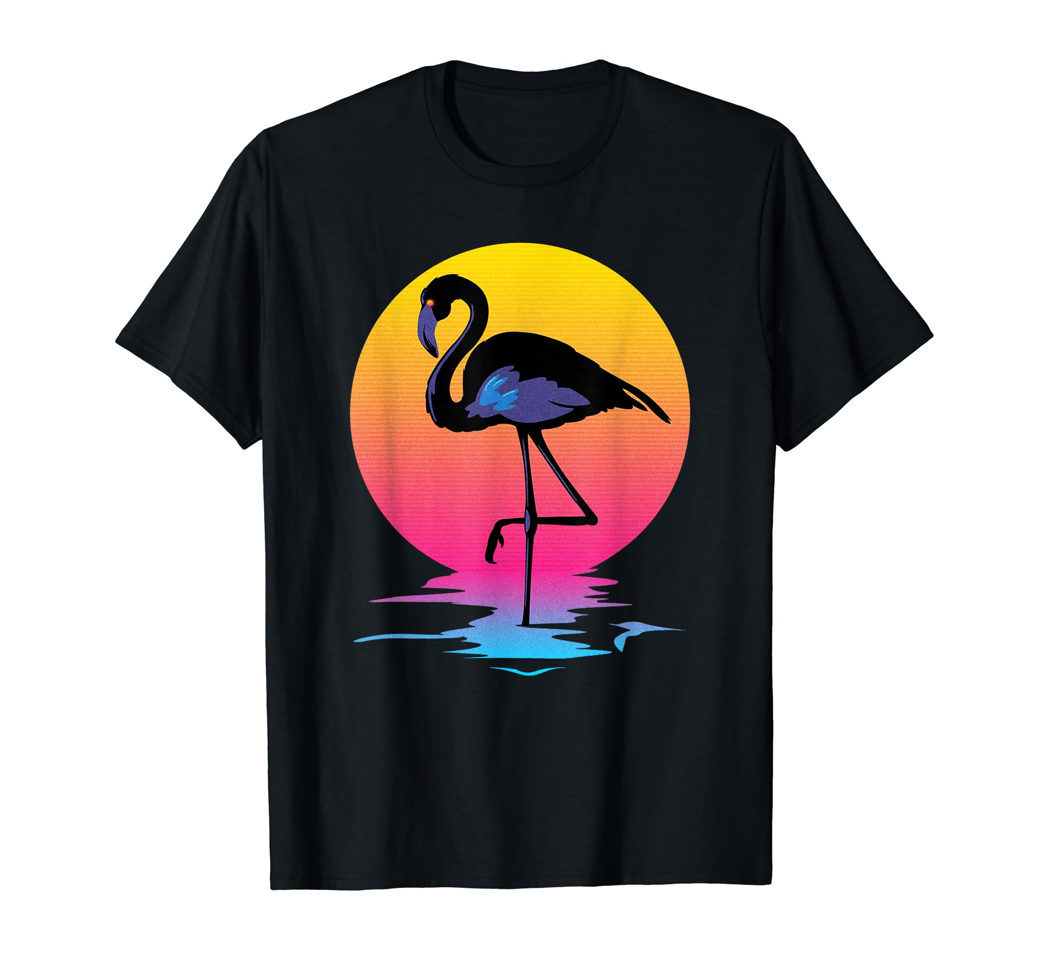 Flamingo 80S Flamingo T-Shirt - Aesthetic Graphic Men Women - T-Shirt, Sweatshirt, Hoodie