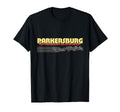 Parkersburg West Virginia Stripes T-Shirt - Fun Novelty Design Unisex - T-Shirt, Sweatshirt, Hoodie