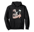 Skeleton Self Care Reminder Always Water Hoodie - Novelty Apparel Unisex - T-Shirt, Sweatshirt, Hoodie