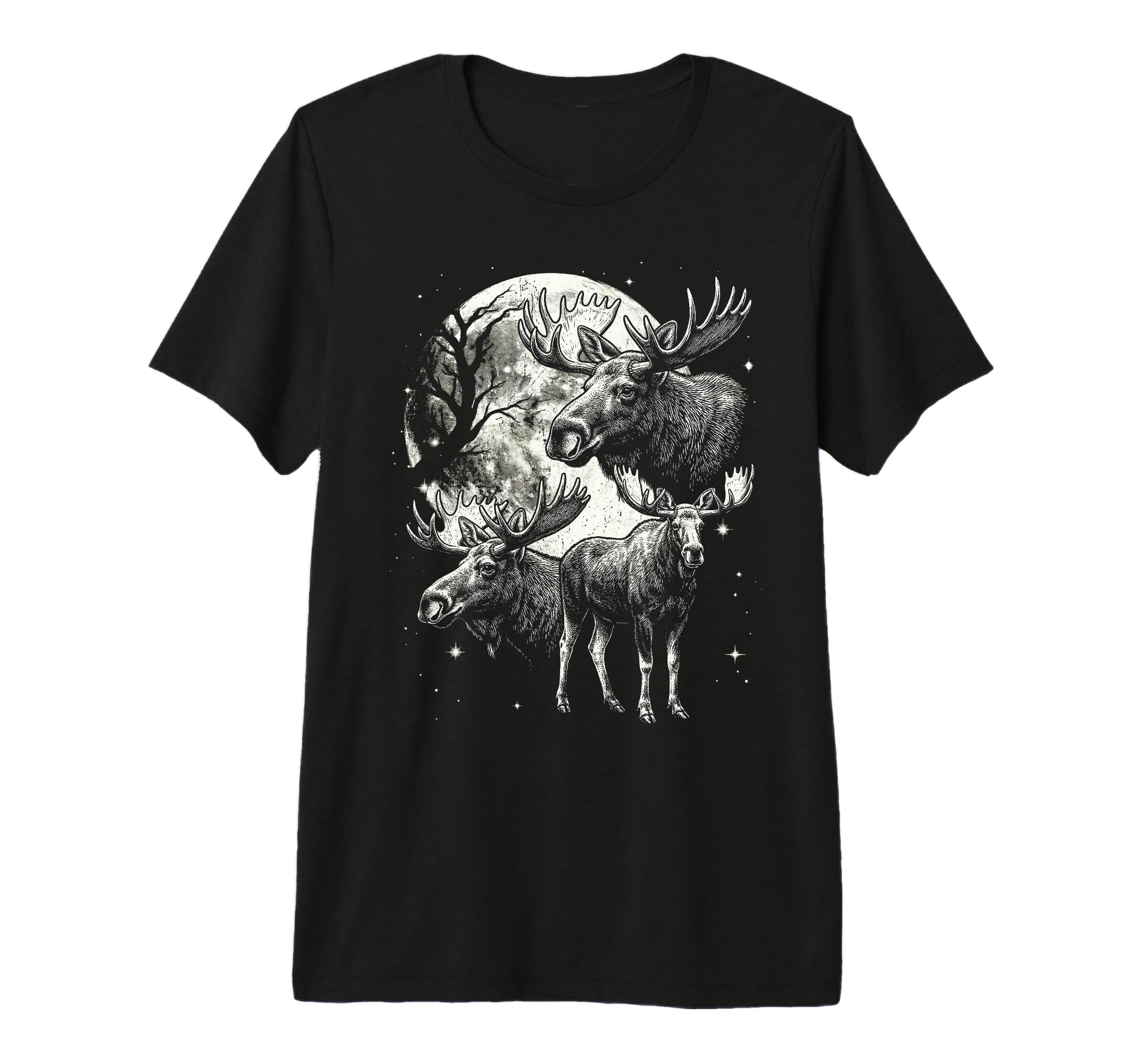 Moose 90S Aesthetic Y2K Moose T-Shirt - Casual Everyday Wear Men Women - T-Shirt, Sweatshirt, Hoodie