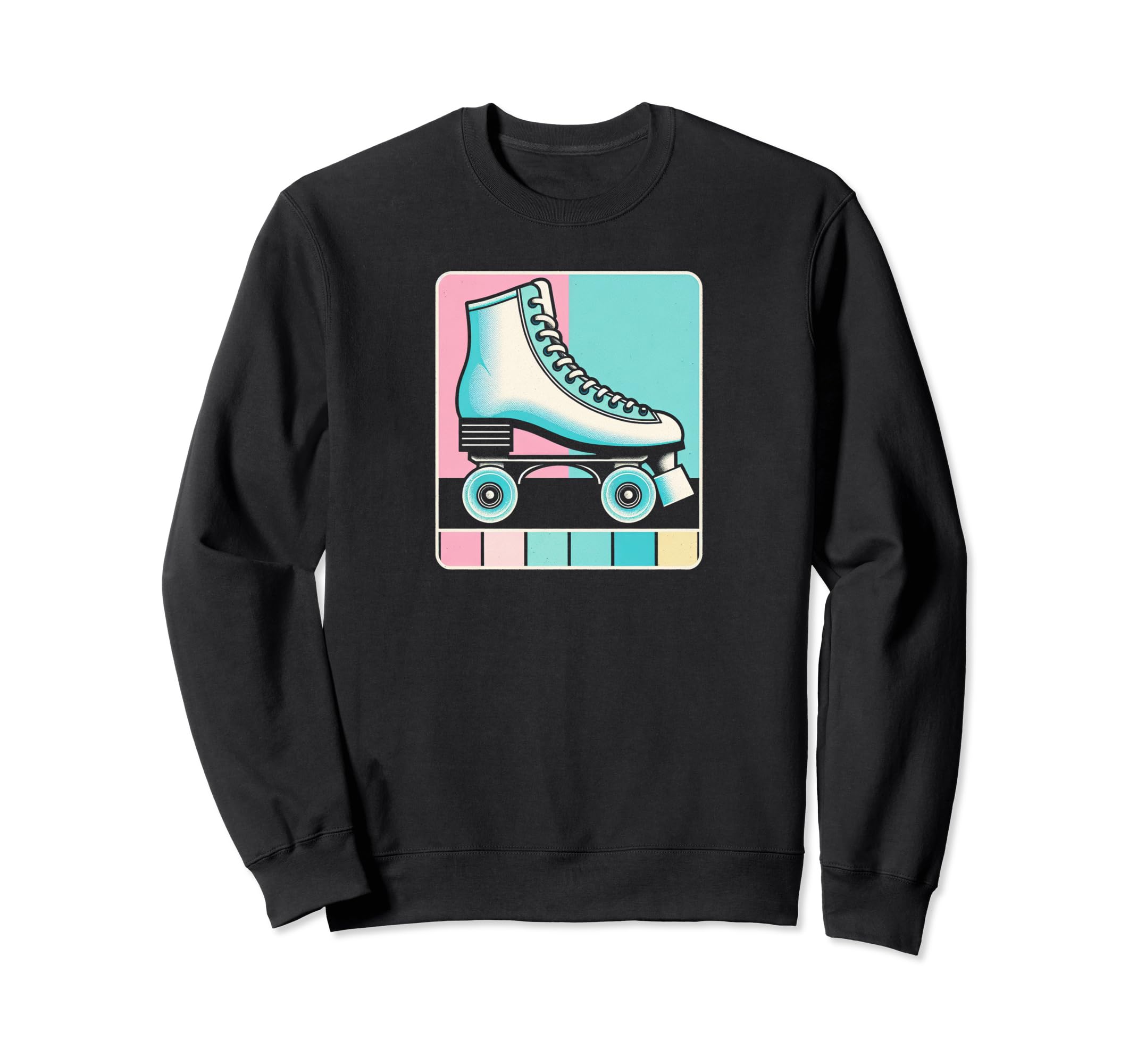 Roller Skate Groove Sweatshirt - Casual Everyday Wear for Adults - T-Shirt, Sweatshirt, Hoodie