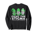 Trio Gnome Fight Stigma Mental Sweatshirt - Streetwear Style Men Women - T-Shirt, Sweatshirt, Hoodie