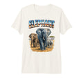 Elephant 70S 90S Elephant African Animal T-Shirt - Graphic Print Men Women - T-Shirt, Sweatshirt, Hoodie