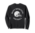 West Bountiful Football Distressed Sweatshirt - Graphic Print for Adults - T-Shirt, Sweatshirt, Hoodie