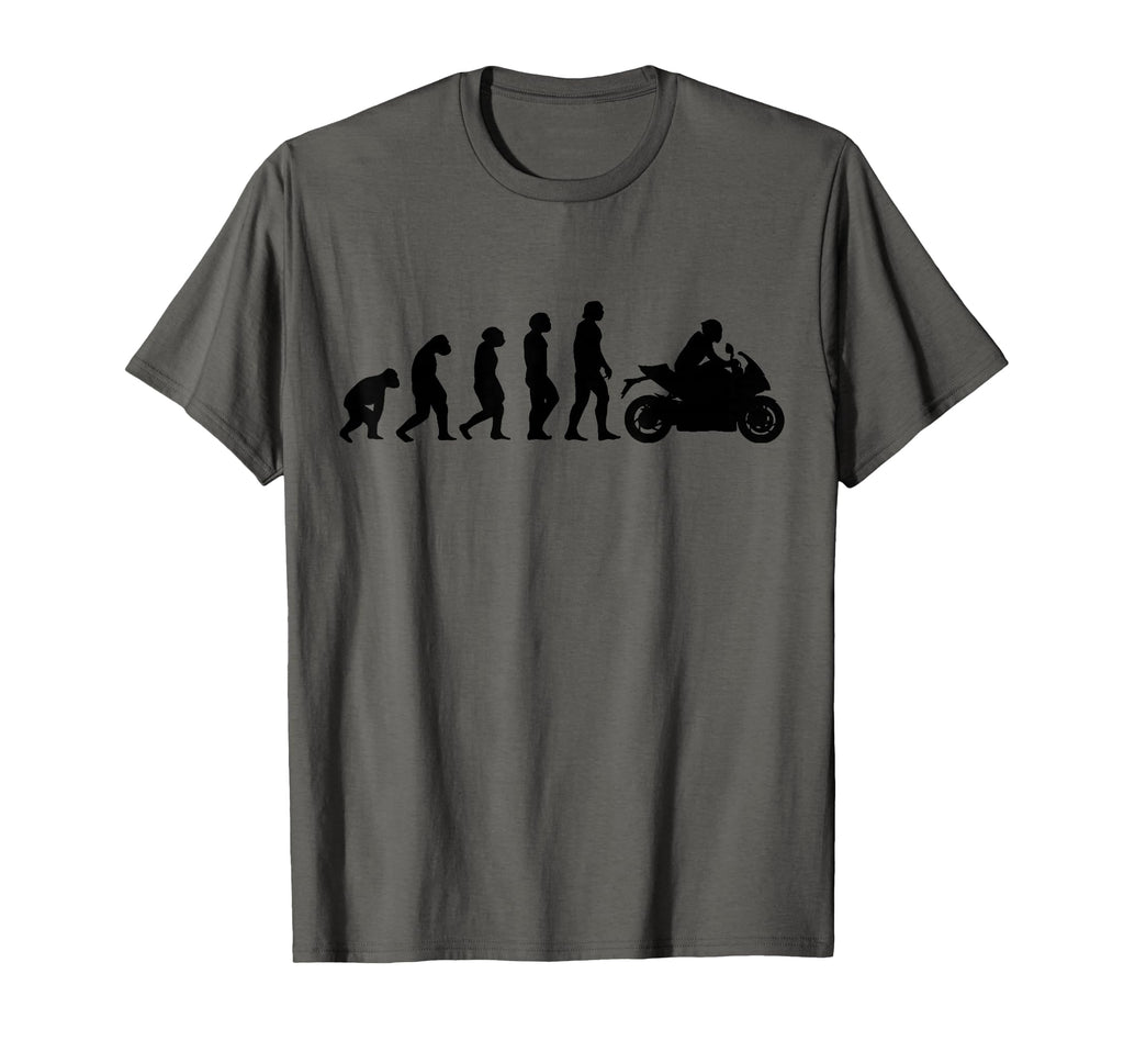 Motorcycle Evolution Funny Racing Sport T-Shirt - Graphic Print Men Women - T-Shirt, Sweatshirt, Hoodie