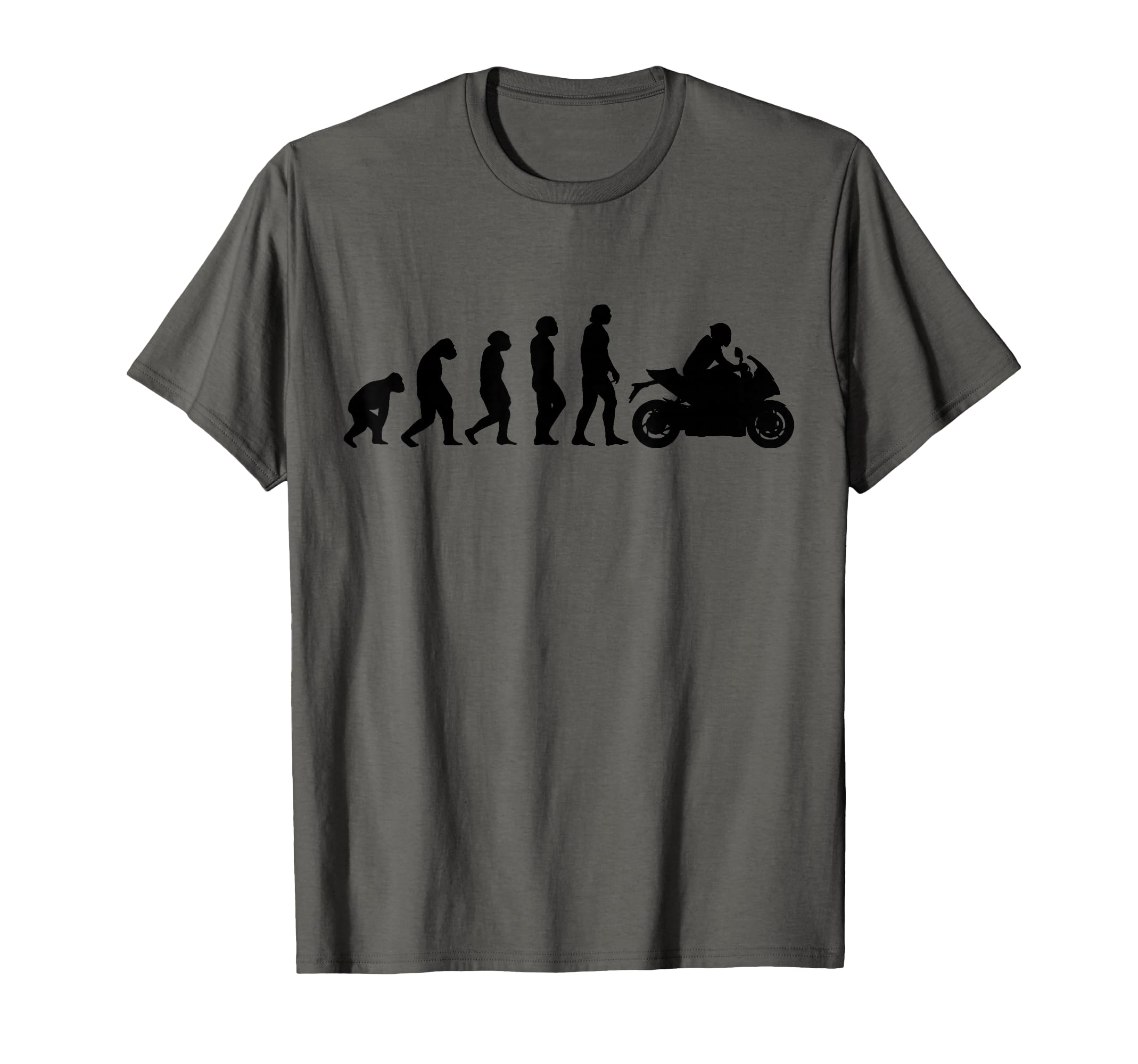 Motorcycle Evolution Funny Racing Sport T-Shirt - Graphic Print Men Women - T-Shirt, Sweatshirt, Hoodie