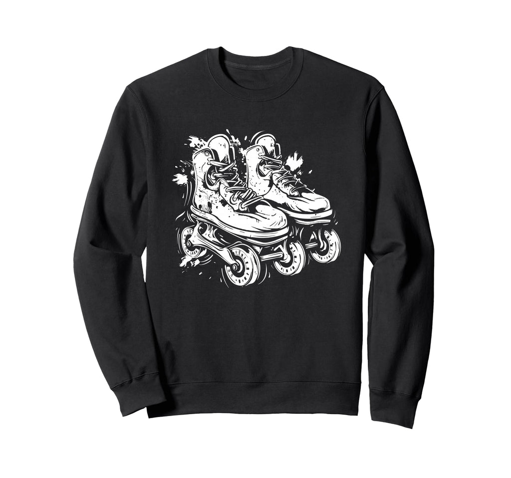Roller Skating Athlete T Shirts And T-Shirt - Aesthetic Graphic for Adults - T-Shirt, Sweatshirt, Hoodie