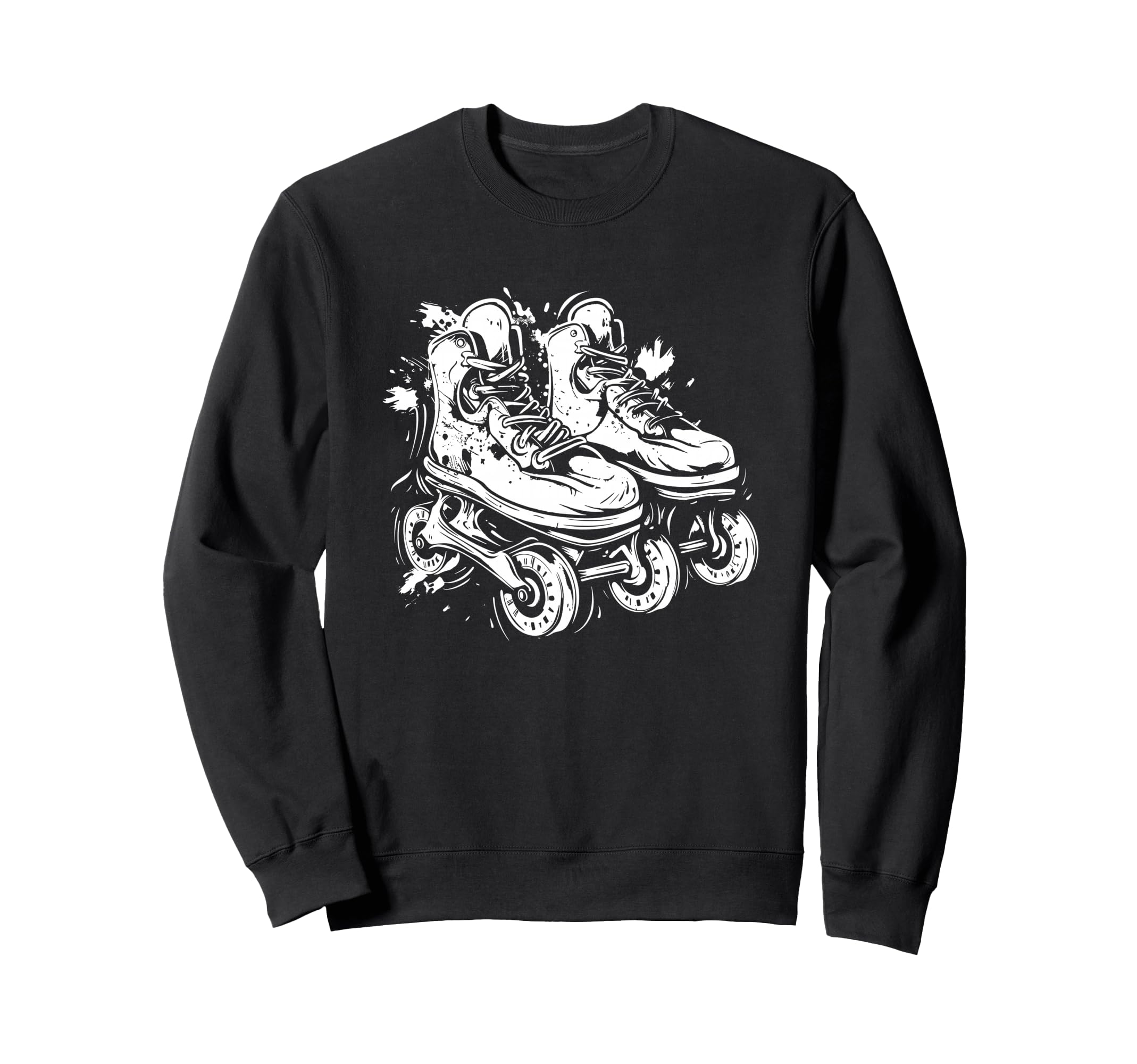 Roller Skating Athlete T Shirts And T-Shirt - Aesthetic Graphic for Adults - T-Shirt, Sweatshirt, Hoodie
