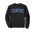 Sterling Heights Mi Distressed Blue Sweatshirt - Trendy Graphic Unisex - T-Shirt, Sweatshirt, Hoodie