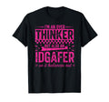 Overthinker Idgaf Balance Funny Outfit T-Shirt - Minimalist Print Unisex - T-Shirt, Sweatshirt, Hoodie