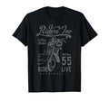 Riders Inc 1955 Motorcycle Distressed T-Shirt - Unique Graphic Men Women - T-Shirt, Sweatshirt, Hoodie