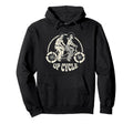 Tandem Upcycling Bicycle S 70S Hoodie - Trendy Graphic for Adults - T-Shirt, Sweatshirt, Hoodie