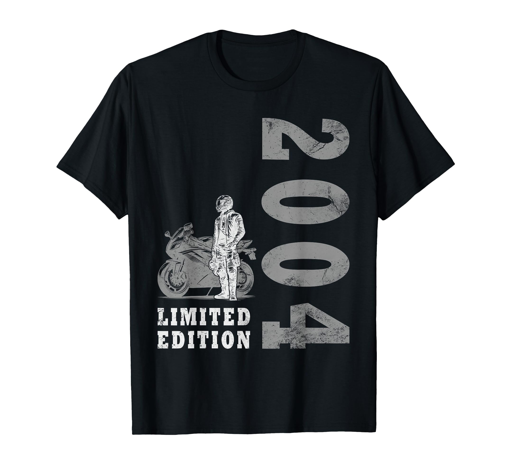 20 Years Biker 2004 Motorcycle T-Shirt - Unique Graphic for Adults - T-Shirt, Sweatshirt, Hoodie