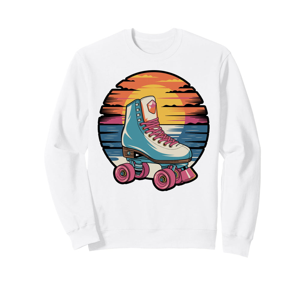 Colorful Roller Skate Lineup Sweatshirt - Streetwear Style Men Women - T-Shirt, Sweatshirt, Hoodie