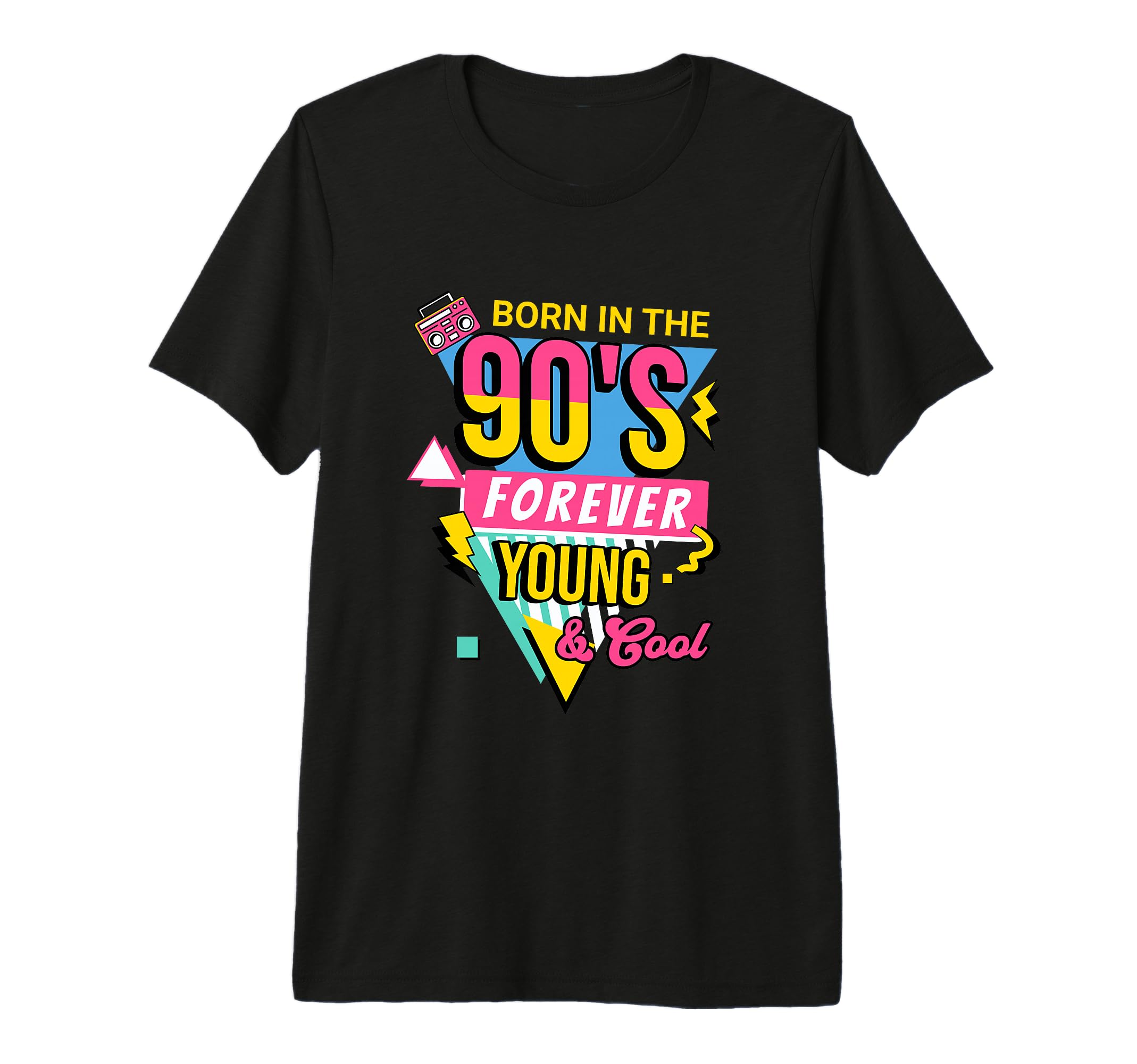 Born Nineties Aesthetics Tri Blend T-Shirt - Novelty Apparel Men Women - T-Shirt, Sweatshirt, Hoodie