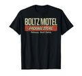 Boltz Motel And Package Store Funny T-Shirt - Unique Graphic for Adults - T-Shirt, Sweatshirt, Hoodie