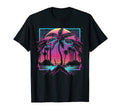 Palm Tree Vaporwave Retrowave Aesthetic T-Shirt - Aesthetic Graphic Unisex - T-Shirt, Sweatshirt, Hoodie