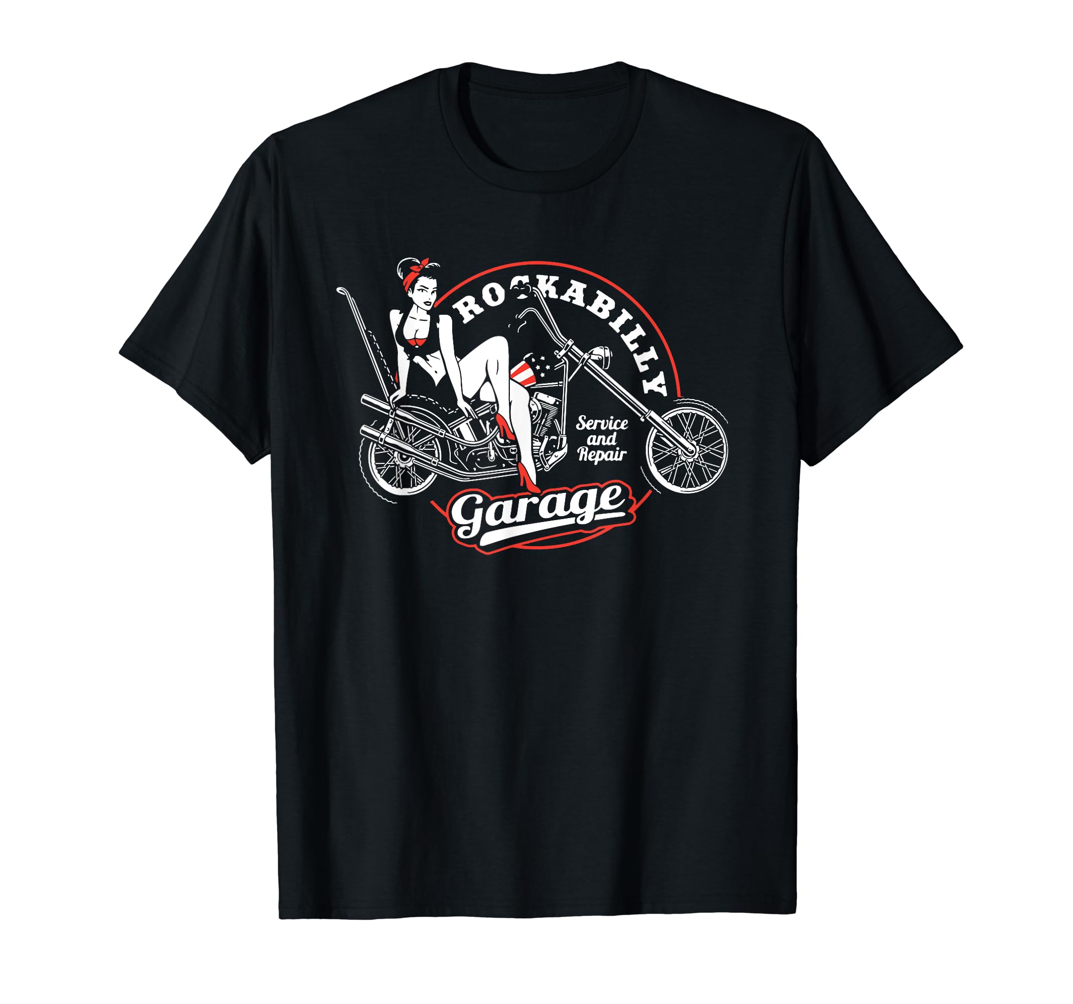 Motorcycle Chopper T-Shirt - Streetwear Style for Adults - T-Shirt, Sweatshirt, Hoodie