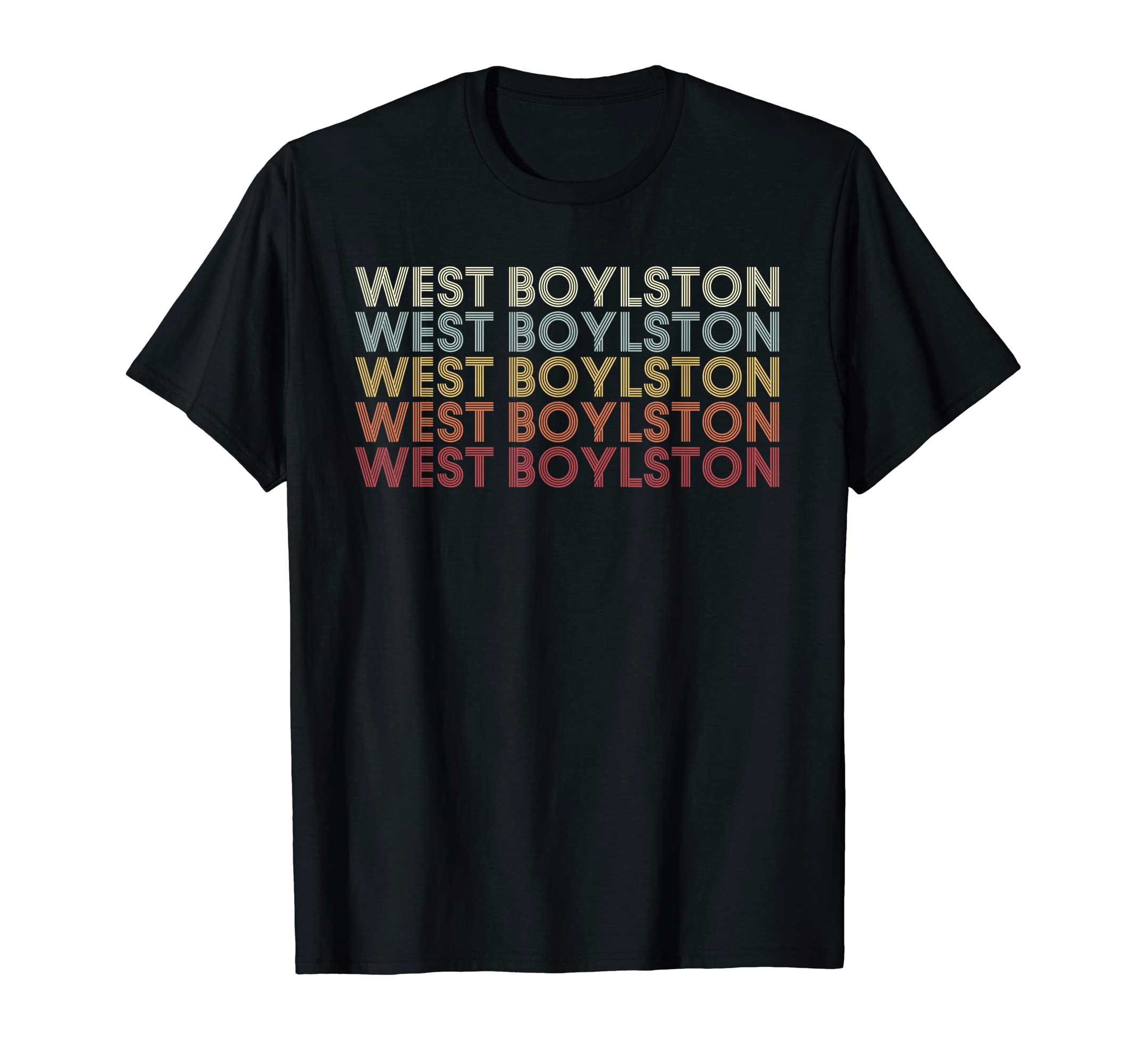 West Boylston Massachusetts West T-Shirt - Fun Novelty Design Unisex - T-Shirt, Sweatshirt, Hoodie