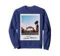 Welcome To Santa Monica Pier Sweatshirt - Minimalist Print for Adults - T-Shirt, Sweatshirt, Hoodie