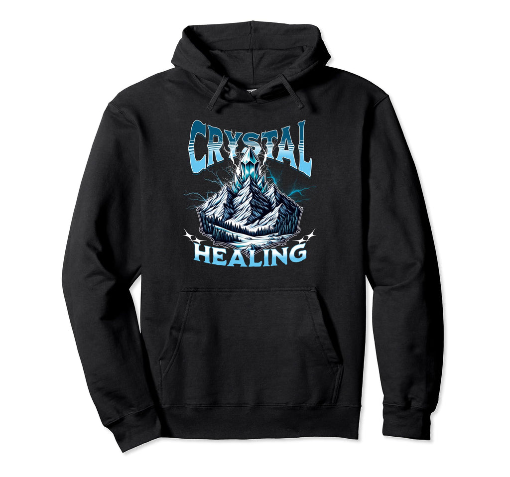 Crystals Healing S Energizing Hoodie - Aesthetic Graphic for Adults - T-Shirt, Sweatshirt, Hoodie