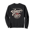 Mature And Refined 1970 Birthday Sweatshirt - Custom Art Print for Adults - T-Shirt, Sweatshirt, Hoodie