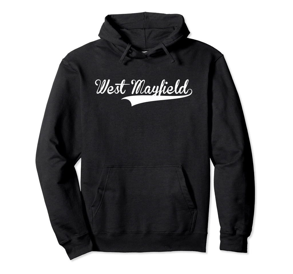 West Mayfield Baseball Font Hoodie - Custom Art Print Men Women - T-Shirt, Sweatshirt, Hoodie