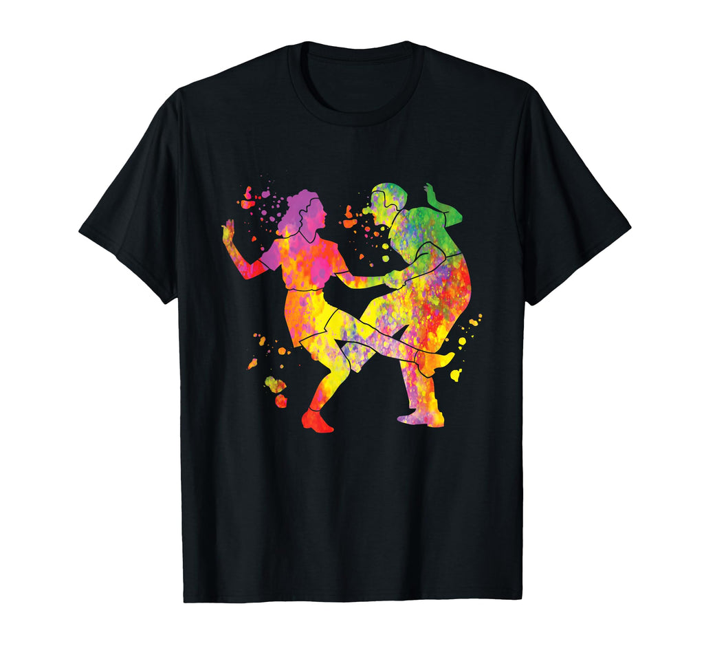 Dance Swing 60S Dancecouple Boogie T-Shirt - Unique Graphic Men Women - T-Shirt, Sweatshirt, Hoodie