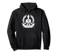 Elegant Meditative Figure Adults Hoodie - Novelty Apparel for Adults - T-Shirt, Sweatshirt, Hoodie