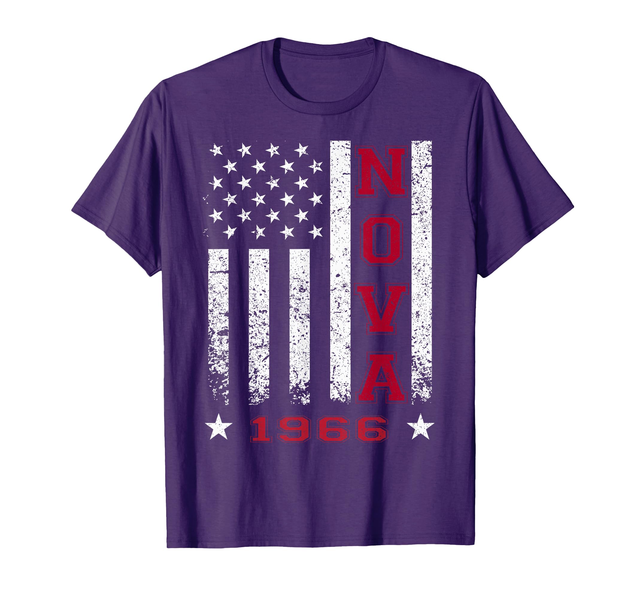 Jersey Nova 66 1966 Old School Muscle Car T-Shirt - Graphic Print Men Women - T-Shirt, Sweatshirt, Hoodie