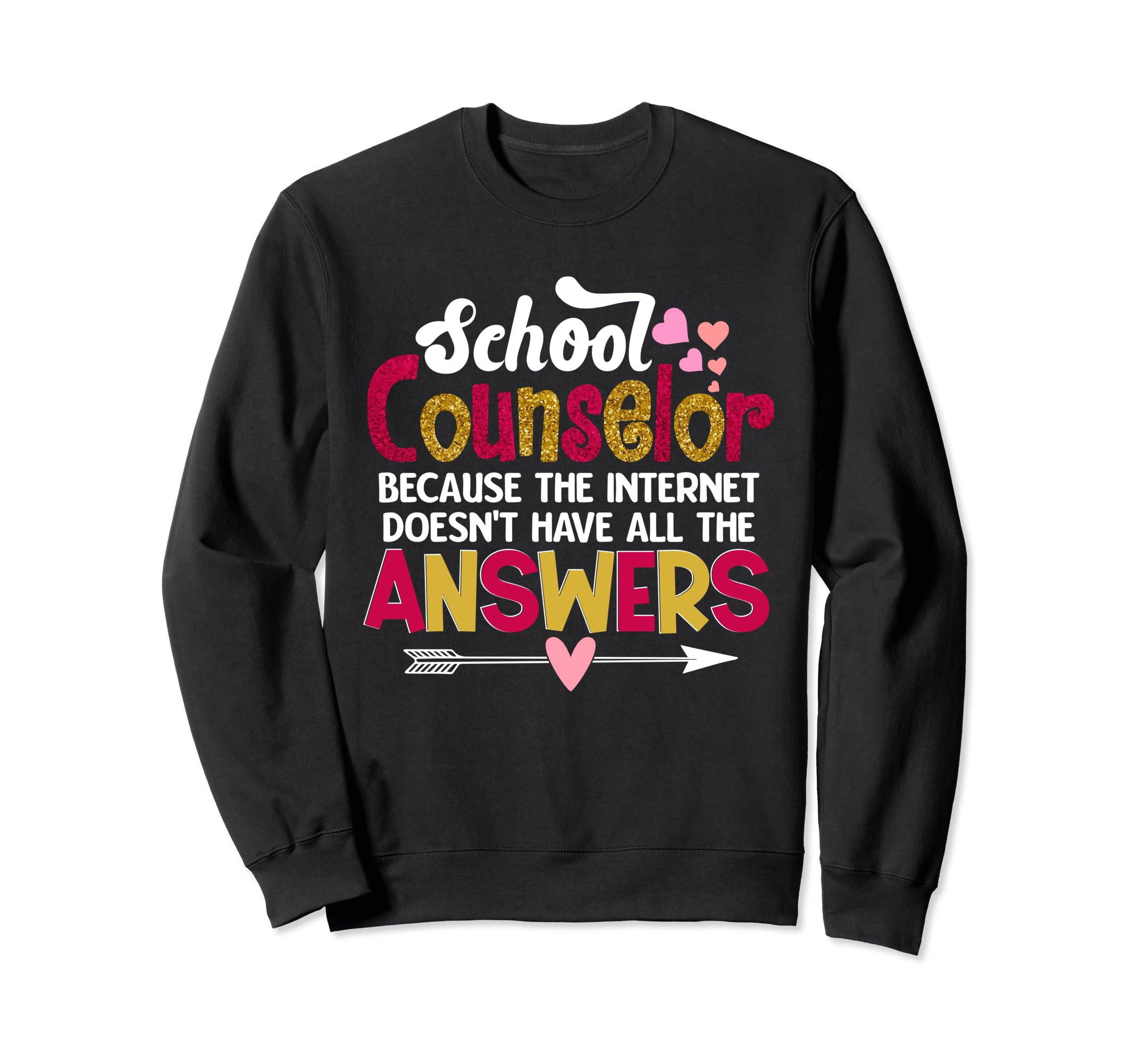 School Guidance Counselor Sweatshirt - Minimalist Print for Adults - T-Shirt, Sweatshirt, Hoodie