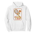 Amore E Ace Tennis Racket Rose 70S Hoodie - Novelty Apparel Men Women - T-Shirt, Sweatshirt, Hoodie