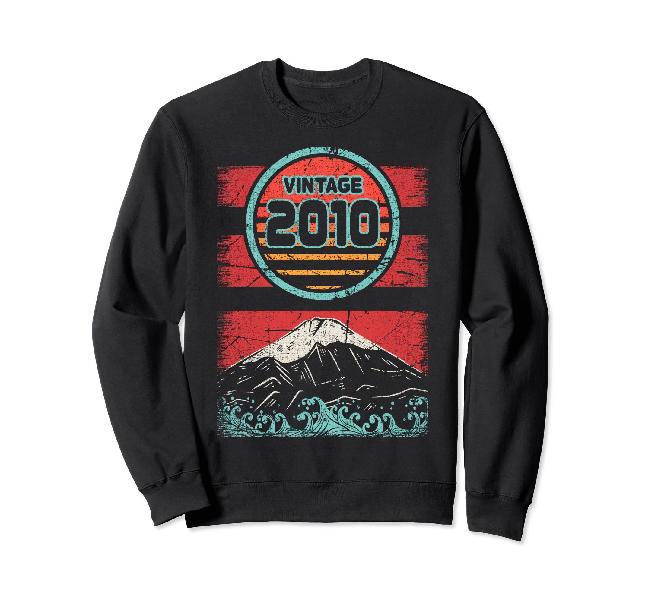 2010 Birthday Sunset Sweatshirt - Graphic Print for Adults - T-Shirt, Sweatshirt, Hoodie